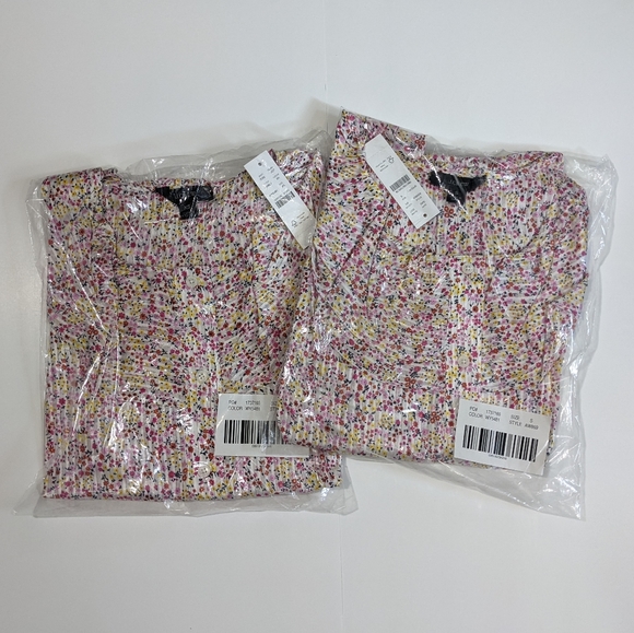 J Crew Ruffle Top in field day print - Picture 4 of 4